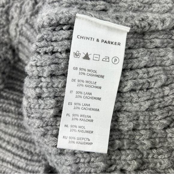 Chinti & Parker Wool-Cashmere Fisherman Sweater Size Small - Picture 4 of 5